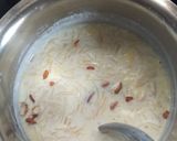 A picture of step 3 of Vermicelli kheer.