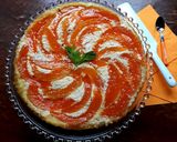 Une image de l'étape 9 de ☆Tatin de Melon Menthe et Ricotta Citron☆.