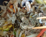 Foto del paso 7 de la receta: Carne con salsa de ostras salteado oriental