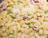 A picture of step 6 of Quick Creamy Bacon 🥓 Pasta 🍝.