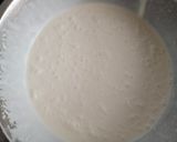 A picture of step 2 of Coffee biscuit pudding.