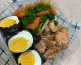 Foto langkah ke 4 dari resep Tahu Udang Teriyaki #ketopad_cp_bento.