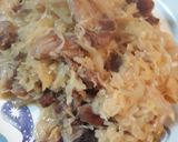 A picture of step 4 of Sauerkraut and Crispy Porksteak.