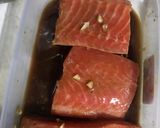 Foto langkah ke 1 dari resep 30. Steak Salmon (BBQ).