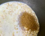 A picture of step 2 of Oatmeal with banana.