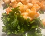 Une image de l'étape 2 de Omelette, crevettes, Emmental.