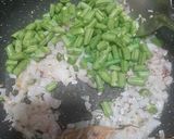 A picture of step 1 of Beans Pulao.