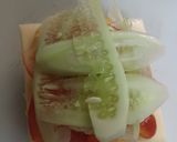 รูปขั้นตอนการทำที่ 7 ของ แซนวิชขนมปังไข่ชีส