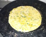 A picture of step 4 of Methi paratha.