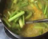Foto langkah ke 3 dari resep Sayur lompong atau batangkeladi kuah pedas.