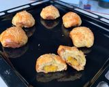 Foto langkah ke 6 dari resep Bolen Pisang dengan Puff Pastry Homemade.