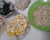 Foto langkah ke 1 dari resep Oseng toge tahu.