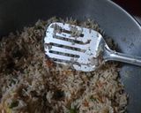 A picture of step 2 of "Schezwan Veg. Fried Rice" #Cookpad.