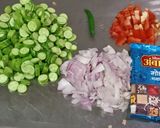 A picture of step 1 of Maharashtrian style Tondli Sabji With Goda Masala.