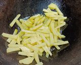 A picture of step 3 of Pumpkin Bhujia.