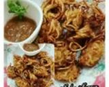 A picture of step 3 of Speghatti pakore.