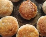 A picture of step 4 of Ragada Patties.