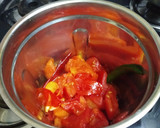 * டமேட்டோ, கார்லிக் ஸ்பைஸி சட்னி* (orange)(tomato garlic chutney recipe in tamil) ரெசிபி ஸ்டேப் 2 புகைப்படம்