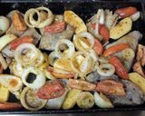 Foto del paso 3 de la receta: Matambrito con Verduras al Horno 🎉😎👌