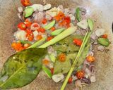 Foto langkah ke 3 dari resep Nasi liwet cumi pete magic com.