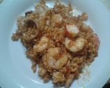 Foto del paso 7 de la receta: Guiso de arroz con calamares y camarones