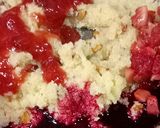 A picture of step 4 of Strawberry Halwa.