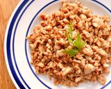 Hình bước làm 3 của món Thịt Băm Rang Nước Mắm Mặn Ngọt