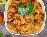 Foto langkah ke 3 dari resep Udang Saus Tiram.