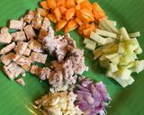 Foto langkah ke 1 dari resep Mpasi sayur lodeh 8M.