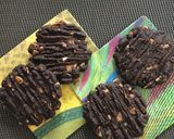 Foto langkah ke 6 dari resep Choco Almond Cookies Keto.