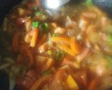 A picture of step 3 of Afghani omelet.
