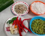 Foto langkah ke 1 dari resep Botok Teri Lamtoro.