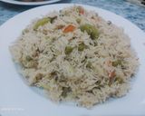 A picture of step 3 of Matter pulao.