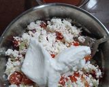 A picture of step 3 of Paneer Sandwich.