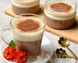Foto langkah ke 5 dari resep Pudding Milo Vla Keju.