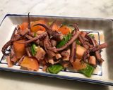 Foto del paso 3 de la receta: Qué te pasó, Calamardo???(ensalada fresca de calamares)
