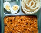A picture of step 12 of One-pot Vatha kuzhambu rice.