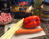 Foto del paso 1 de la receta: Ensalada de coditos con jamón