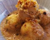 Foto del paso 9 de la receta: Albóndigas de merluza con salsa de almendras
