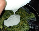A picture of step 6 of Paneer Methi Chaman.