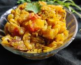 নিরামিষ বাঁধাকপির ঘন্ট(niramish bandhakopir ghonto recipe in Bengali) রেসিপির ধাপ 8 ছবি