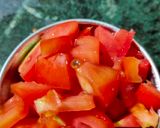 A picture of step 1 of Veg pulao.