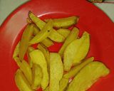 Foto langkah ke 2 dari resep Potato wedges with salted egg yolk sauce.
