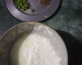 A picture of step 1 of DahiAloo.
