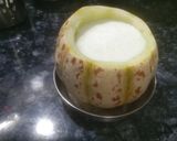 A picture of step 4 of Muskmelon Lassi.