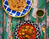A picture of step 9 of Dhaba Style Matar Paneer.