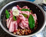 Foto del paso 2 de la receta: Frijol Cargamanto con Costilla🥩 de Res...!