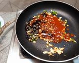 A picture of step 11 of DEVIL MOMOS | SPICY VEGETABLE MOMO IN Chilli GARLIC SAUCE.
