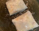 Foto del paso 5 de la receta: Sacos de arroz fritos rellenos de carne y verduras con salsa agridulce casera