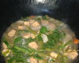 Foto langkah ke 3 dari resep Tumis kangkung, tahu.